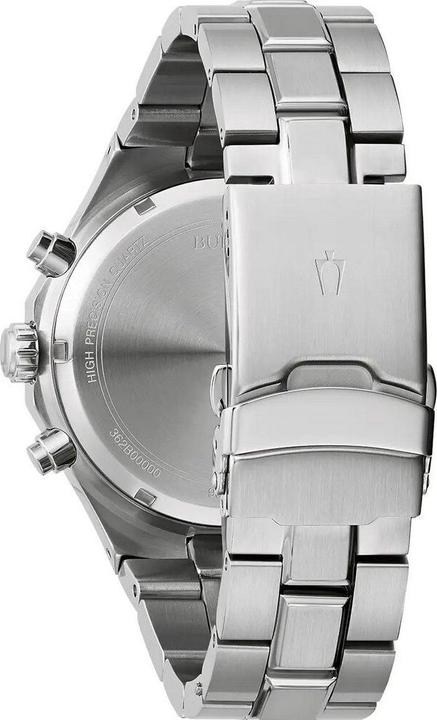 Actual product image Bulova 96B409 Misc Classic Chronograph Men's Watch 44mm 10ATM (Analogue wristwatch, Chronograph, 44 mm)