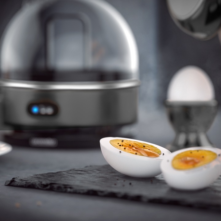 Immagine prodotto Arendo Set per la colazione, bollitore in acciaio inox da 1,5 l con impostazione della temperatura e