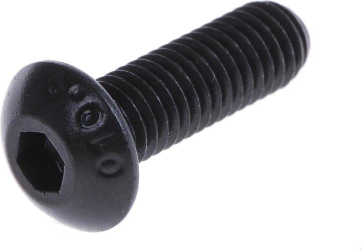 Produktbild RS PRO Schrauben Linsenkopf Innensechskant M5x16mm (100 Schrauben pro Stück)