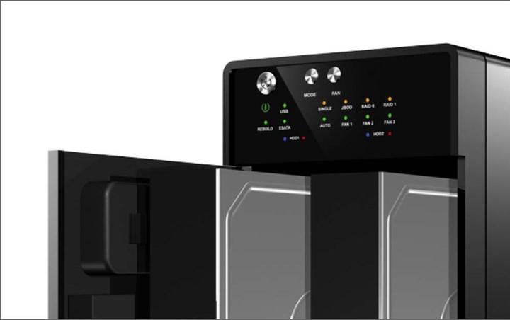 Actual product image Icy Box External dual RAID system for 3.5" SATA I (3.5")