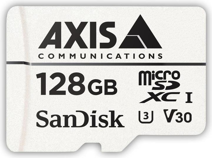 Axis Bewakingskaart 128 GB (128 GB, microSDXC, SD, U1, UHS-I)