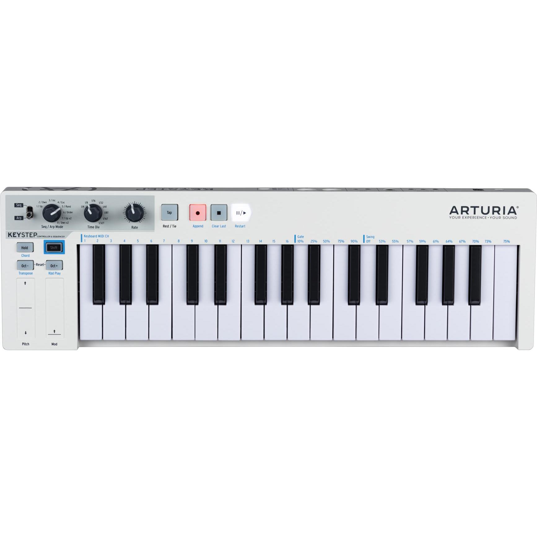 Arturia KeyStep (Controllo), Controller MIDI, Bianco