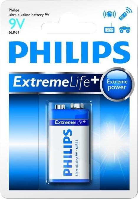 Produktbild ProPlus Ultra Alkaline Batterie 9V im Blister (1 Stk., 9V Block)