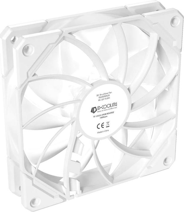 Actual product image ID-Cooling TF-12025-PRO-ARGB REVERSE WHITE (120 mm, 1x)
