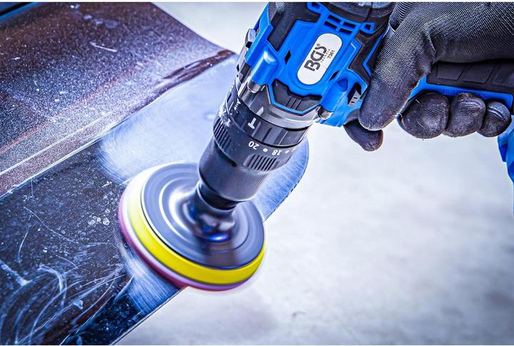 Actual product image BGS Grinding/polishing discs and brush attachment set