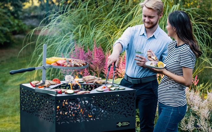 Produktbild Feu du Jardin Grillrost rund