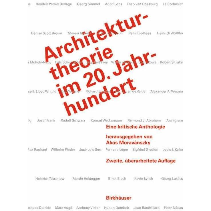 Architekturtheorie im 20. Jahrhundert, Fachbücher von Ákos Moravánszky, K. M. Gyöngy