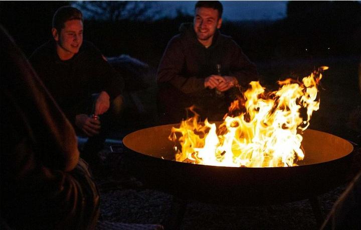 Produktbild La Mer Hacienda - Vuurschaal Pittsburgh rge - Vuurschaal 100 cm en groter - Staal - Zwart - Terrashaard - V (100 cm)