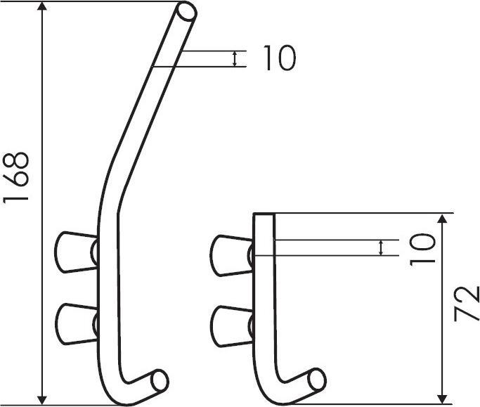 Actual product image Werkstarck Coat hook