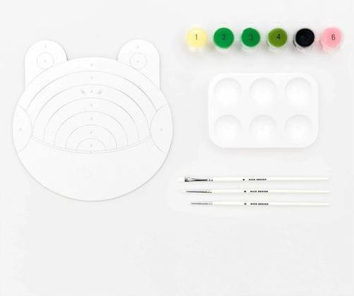 Actual product image Rico Design Malen nach Zahlen Set, Frosch, FSC 100%