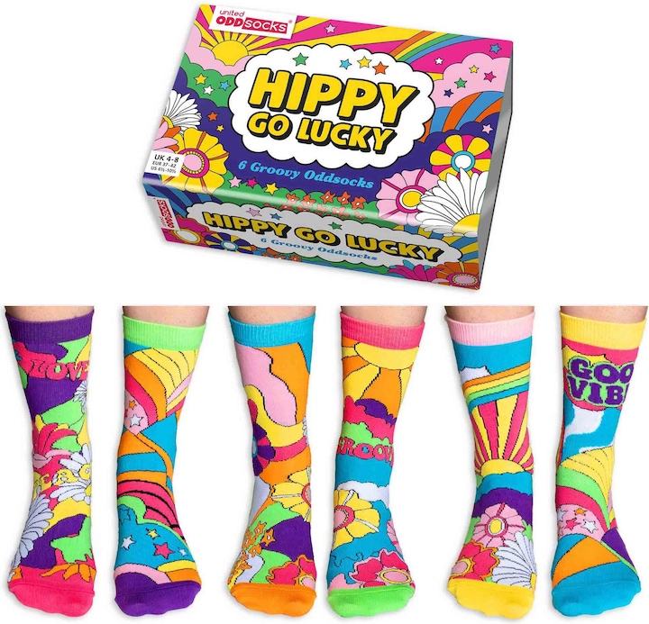 Produktbild United Oddsocks Hippy go Lucky (Einzelpack, 37 - 42)
