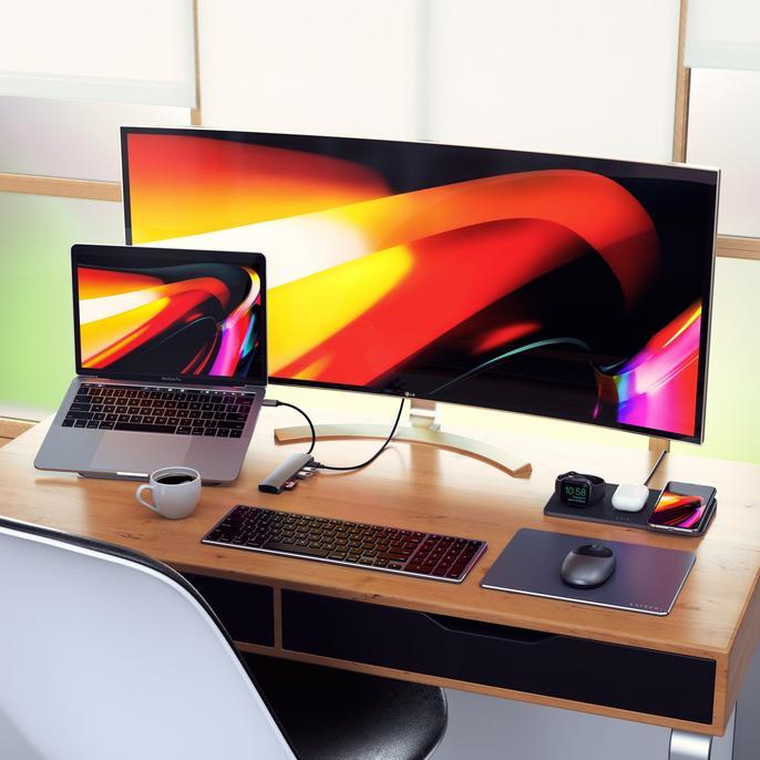 Produktbild Satechi ST-UCSMA3K (USB-C, 7 Ports)
