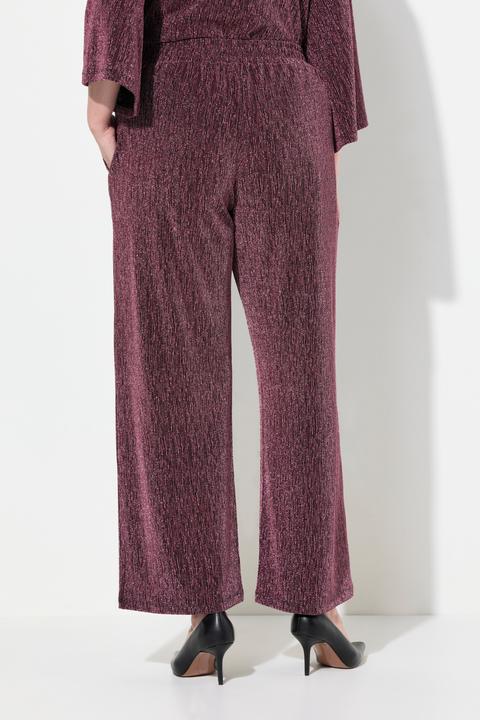Produktbild Miamoda Hose, weites Bein, Glitzereffekt, Elastikbund (56)