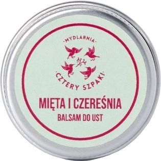 Mydlarnia Cztery Szpaki, Lippenpflege, Lip Balm Mint And Cherry 15Ml (15 ml)