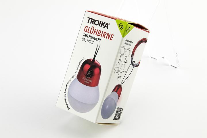 Actual product image Troika BAG LIGHT "Light bulb"