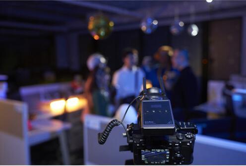 Productafbeelding Godox Draadloze Omni Lavalier-Mic TYPE-C Poort (5V) voor camera-aansluiting.