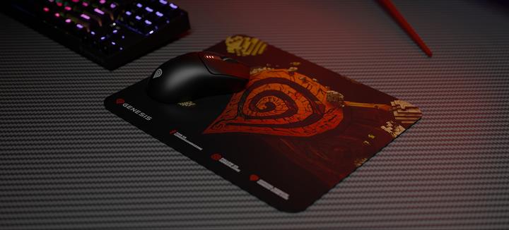 Produktbild Genesis Computermaus Ancient Stone of | Mauspad | 210 x 250 x 2,5 mm | Multicolor