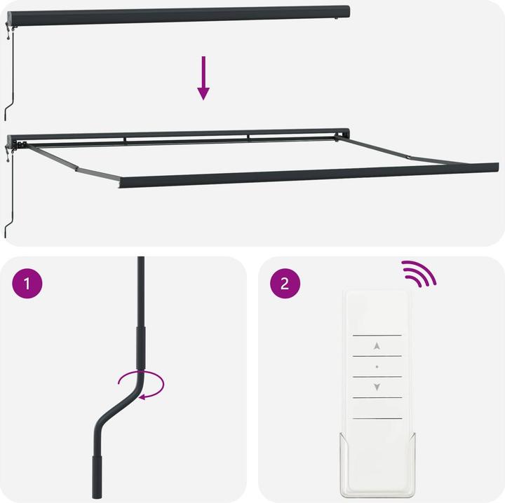 Image du produit vidaXL Store rétractable (3.50 m)