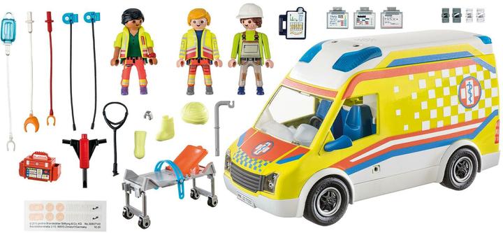 Produktbild Playmobil Rettungswagen mit Licht und Sound (71202, Playmobil City Life)