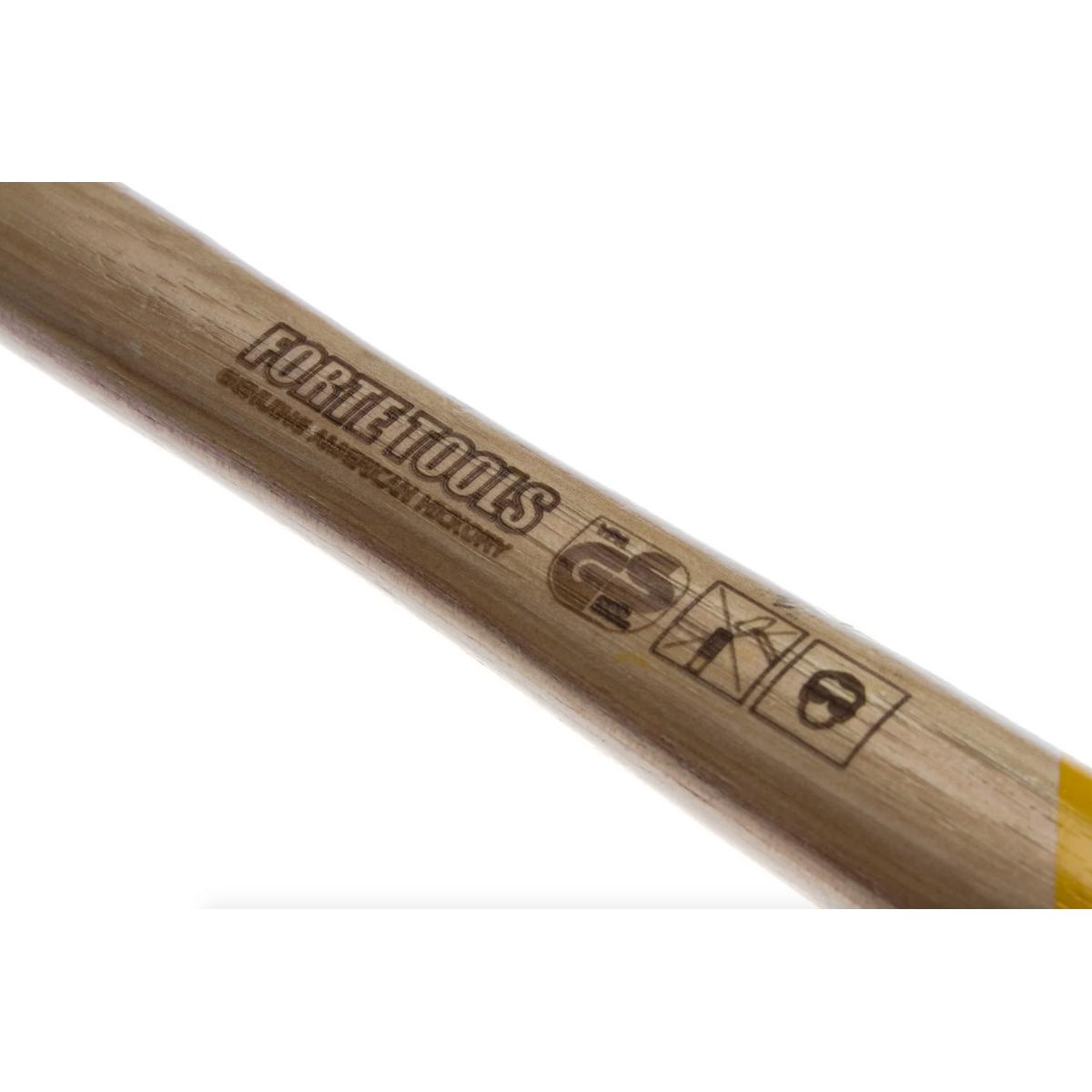 Thumbnail - Forte tools, Hammer, Schlosserhammer mit Holzgriff, 100 g Kopfgewicht, Hammer mit Holzstiel, Premium Werkzeug (100 g)