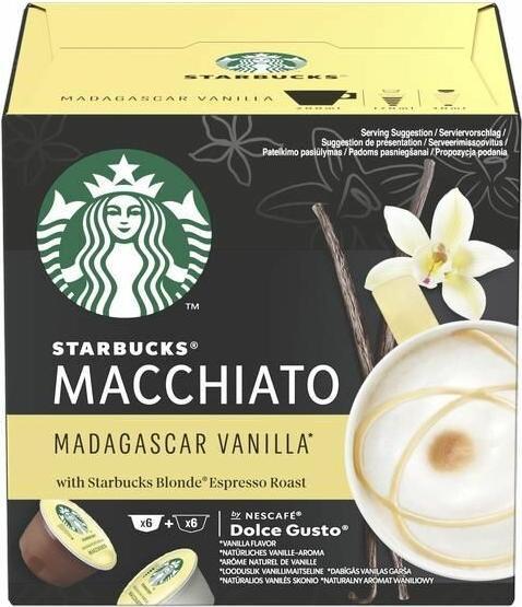 Image du produit Starbucks Vanilla Macchiato by Nescafé Dolce Gusto (6 x Port.)
