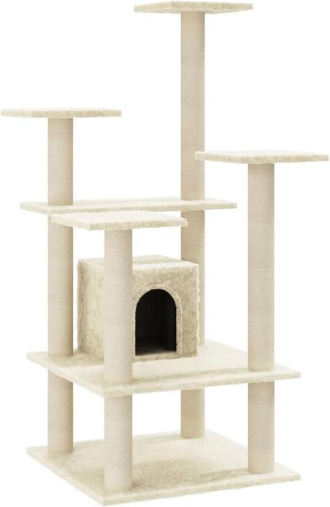 Produktbild vidaXL Katzenbaum (110 cm, Hellgrau)