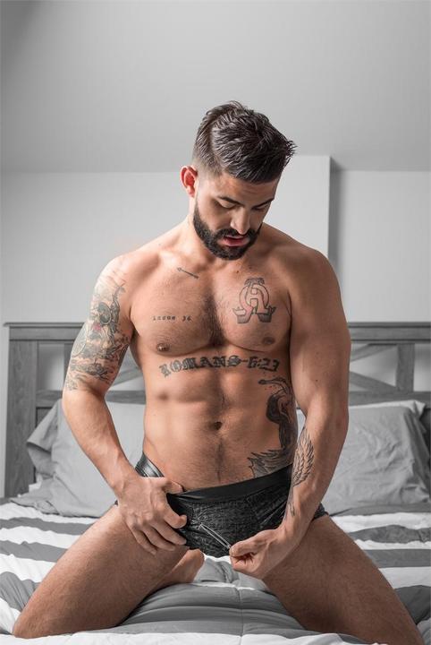 Immagine prodotto Male Power Pochette con cerniera corta (M)