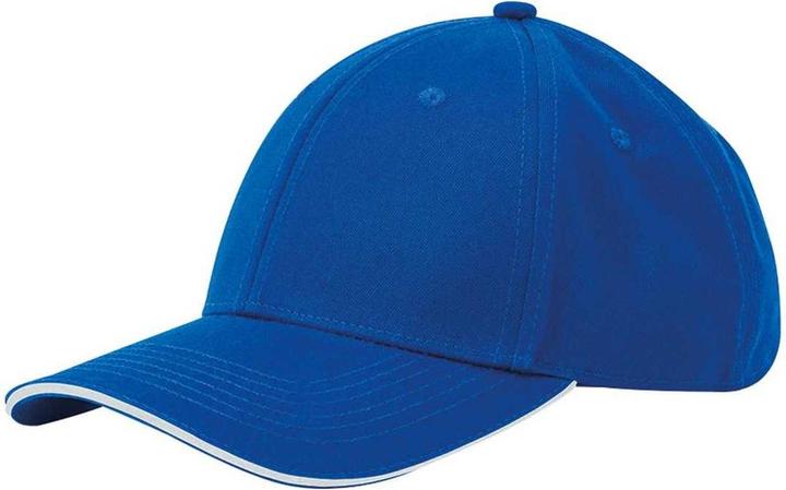 Vivid royal blue, White