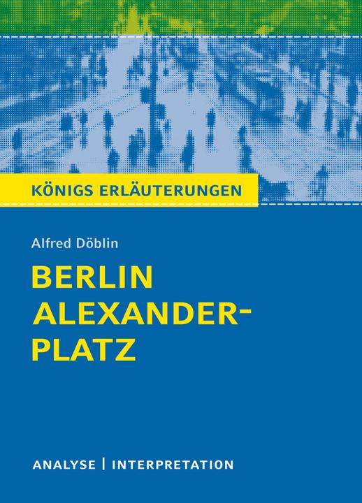 Produktbild Alfred Döblin: Berlin Alexanderplatz (Deutsch, Alfred Döblin, 2013)