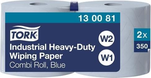 Productafbeelding Tork Zwaar poetspapier blauw 2x119 (2 x)
