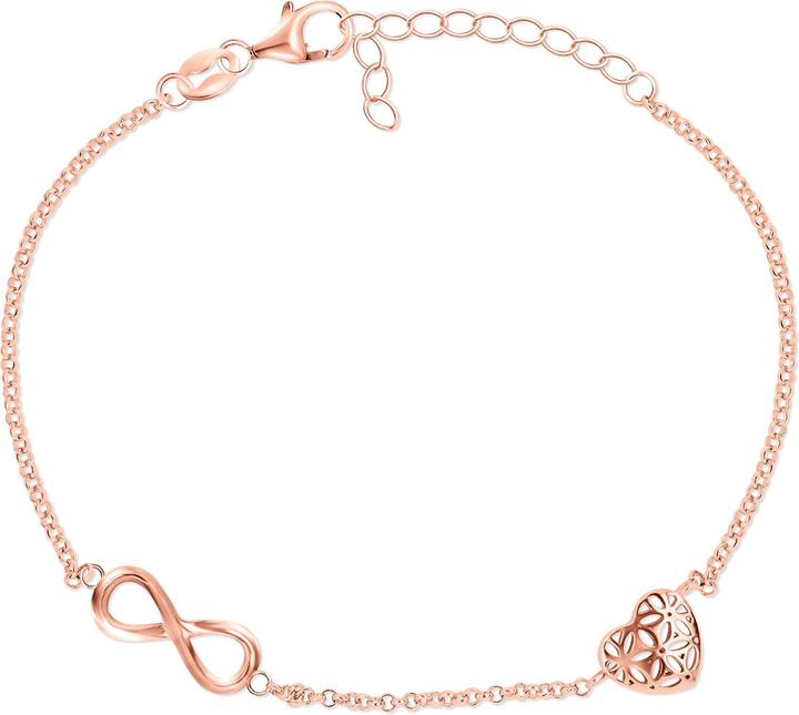 Immagine prodotto Brilio Argento - Elegante bracciale in bronzo con ornamenti BRC33R
