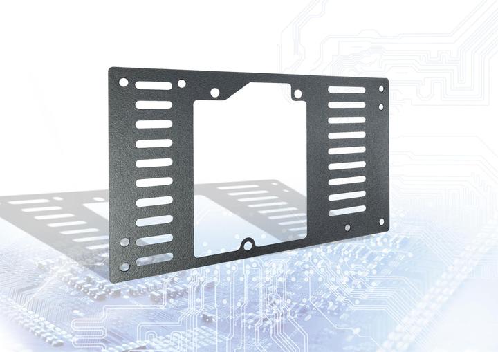 Produktbild Intertech Inter-Tech AC Netzteilblende ATX-04, ATX-TFX, Stahl,lackiert