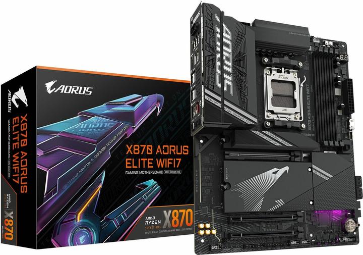 Gigabyte X870 A ELITE WIFI7 AM5 ATX MB (AM5, AMD X870, ATX)