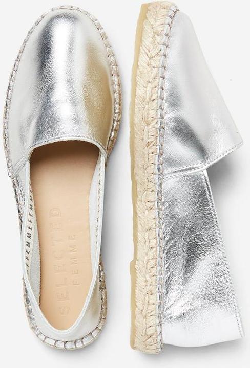 Immagine prodotto Selected Espadrillas d'argento (37)
