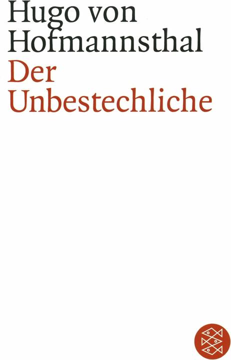 Produktbild Der Unbestechliche (Deutsch, Hugo Hofmannsthal, 2002)