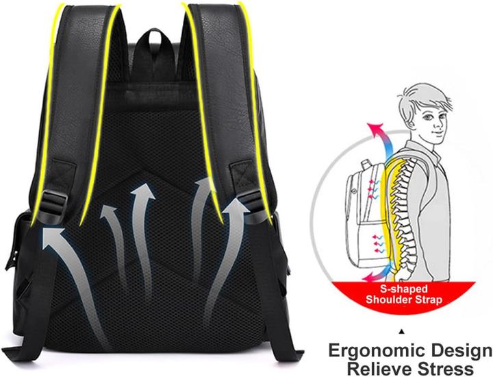Actual product image Only-Bags.Store Large capacity backpack, business computer bag, travelling bag, student bag, school bag