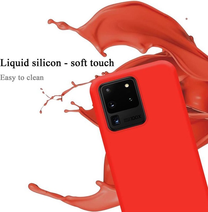 Produktbild Cadorabo TPU Liquid Silicone Case Cover (Samsung Galaxy S20 Ultra)