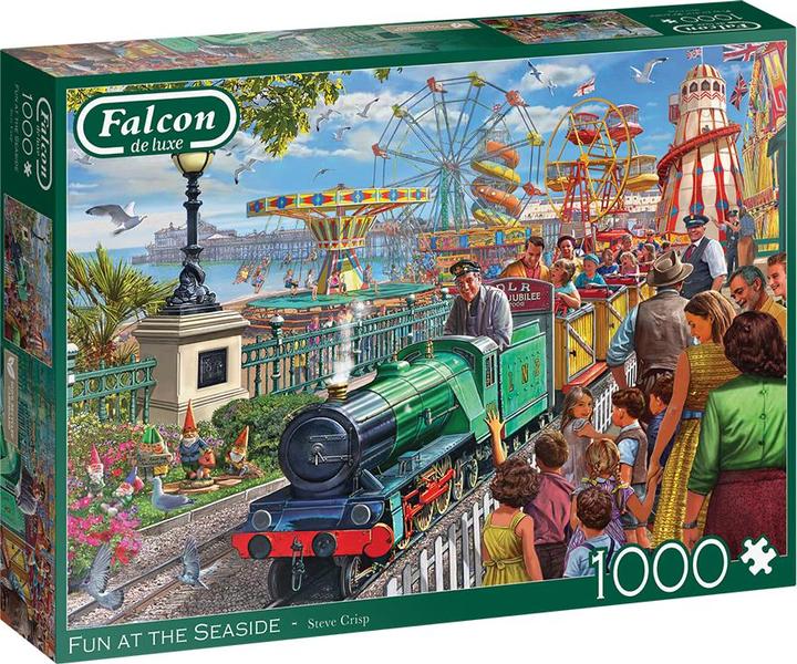 Produktbild Jumbo Falken-Puzzle – Spass am Meer, 1000 Teile. (1000 Teile)
