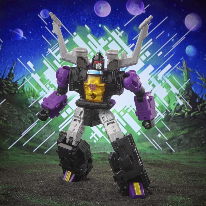 Image du produit Transformers Legacy Evolution Deluxe-Class Shrapnel, figurine de 14 cm