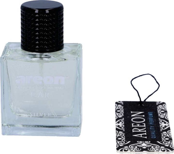 Image du produit Areon Car Perfume Silver Bouteille en verre de 50 ml