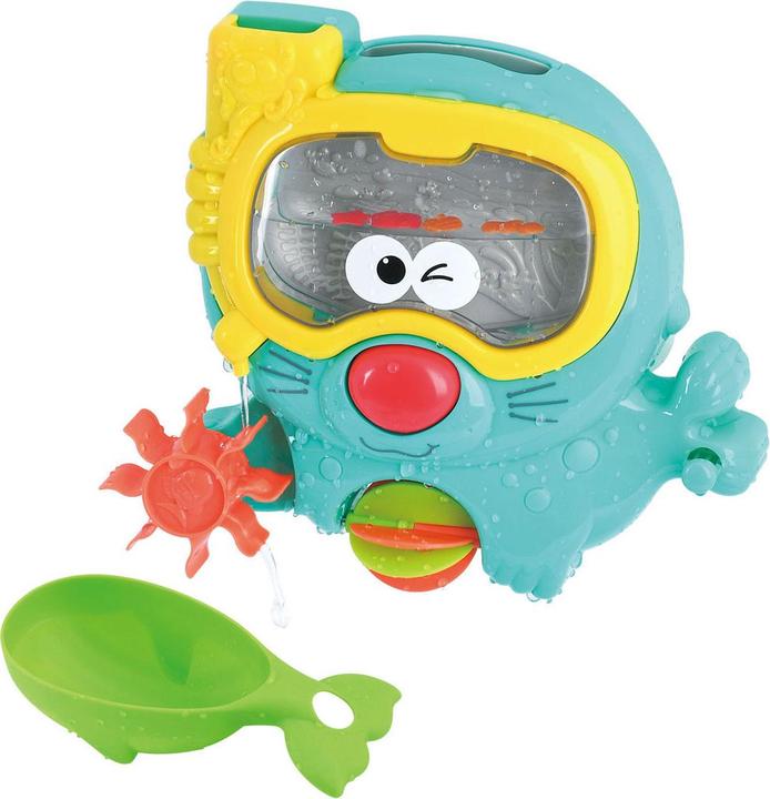 Produktbild Play Badespielzeug mit spritzender Robbe und Tauchermaske