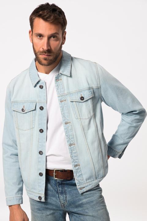 Produktbild JP1880 JP 1880 Jeansjacke, Brusttaschen, Knopfleiste (7XL)
