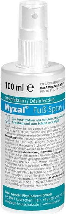 NoName ELTEN Pflegemittel MYXAL Foot-Spray Gr. Stck (Fussbad, 100 ml)
