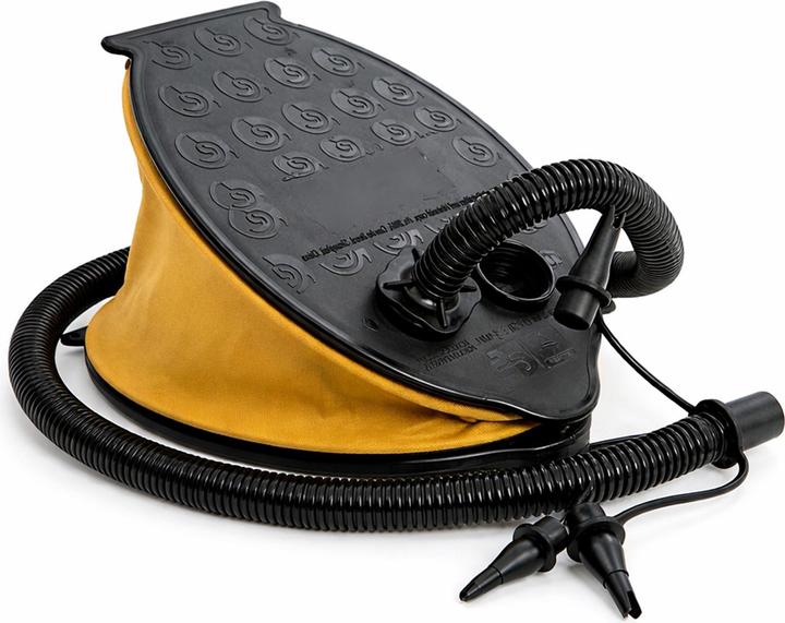 Mojawo Fussluftpumpe Blasebalg Tretluftpumpe Air Step 1,6 Liter Be + Entlüften