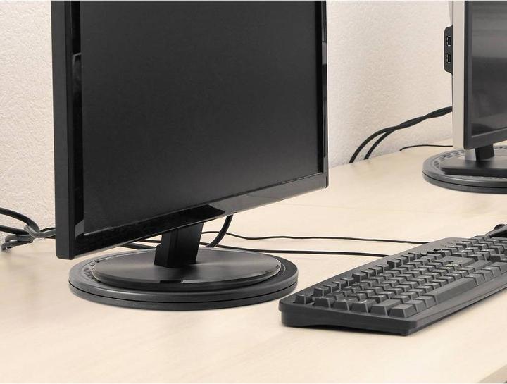 Produktbild Toolcraft Monitor-Drehteller Höhen-Bereich: 2 cm (max) Schwarz