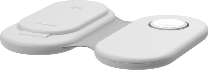 Actual product image Alogic PackAway 3in1 Qi2 Wireless Charging Stand White (35 W)