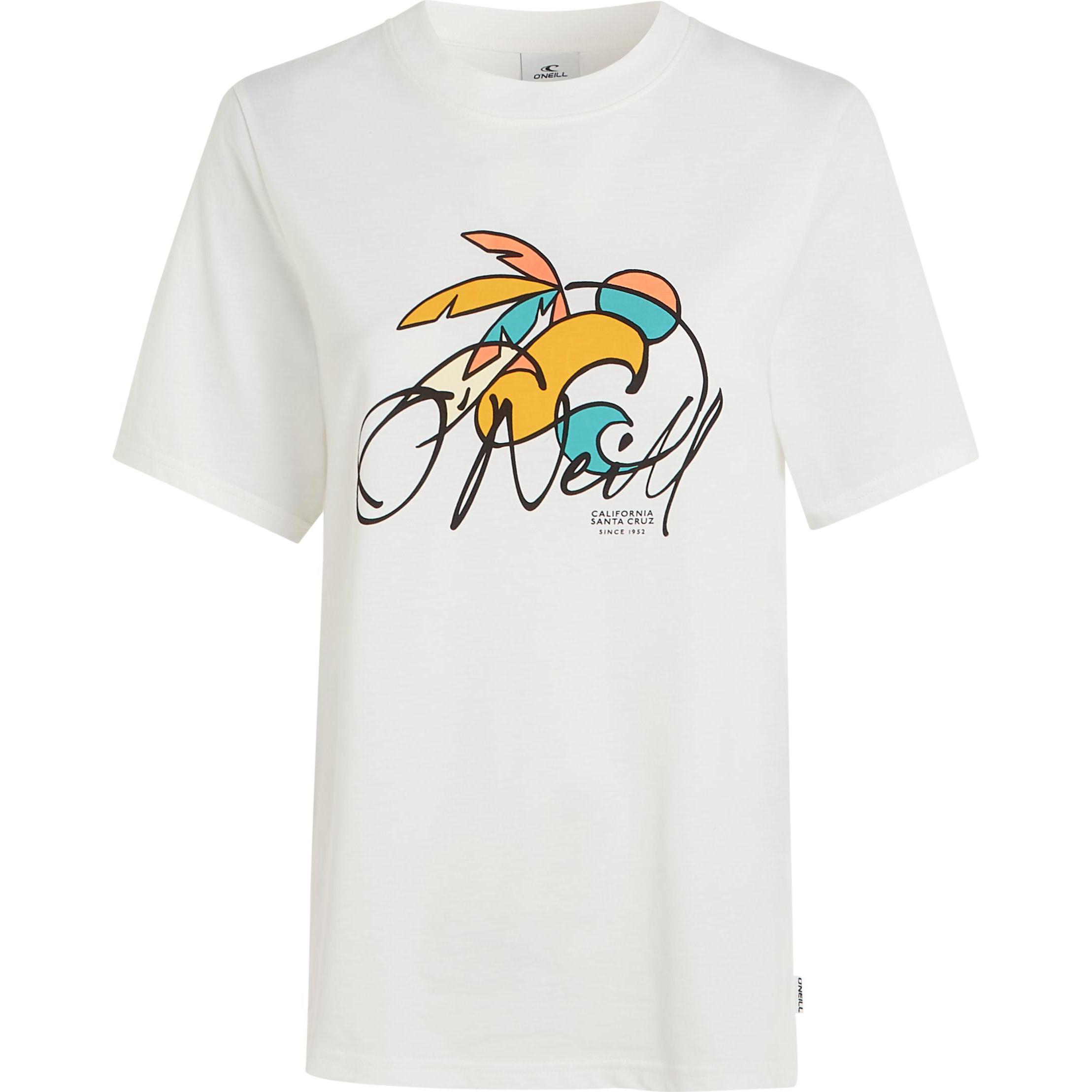O'Neill, Damen, Sportshirt, Luano Graphic T-Shirt (M), Weiss, M