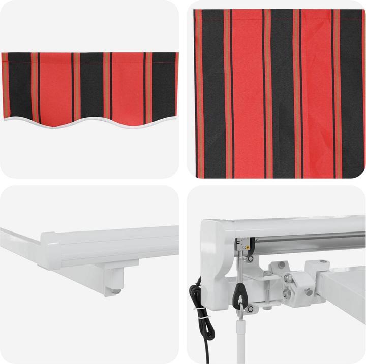 Produktbild vidaXL Elektrische ausziehbare Markise (2.50 m)