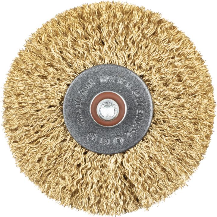 Produktbild wolfcraft 1 Holz-Struktur-Bürste S=8mm ø80x35mm