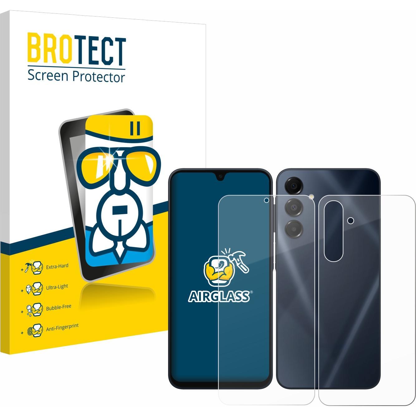 BROTECT Schutzglas Schutzfolie Glas Folie Displayschutz klar (1 Stück, Samsung Galaxy A16 5G), Smartphone Schutzfolie, T...